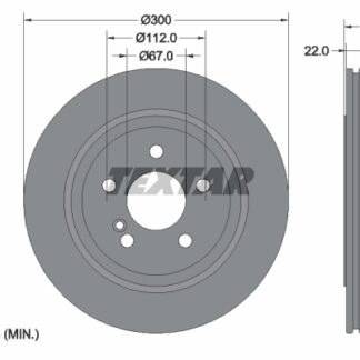 FREN DISKI ARKA W204-211-219-212 02-