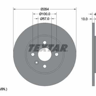 FREN DISKI ARKA 264 MM CORSA C MERIVA COMBO ASTRA H Z13DT J Y17DT Z14XEP 01-
