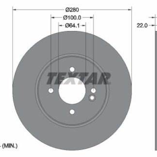 FREN DISKI ON ADET MINI R55-R56-R57-R58-R59 07-10