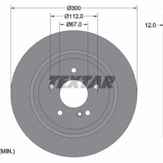 FREN DISKI ARKA S320-350 M272-OM642 W221 06-13