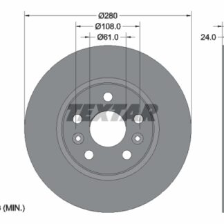 FREN DISKI ON W415 CITAN 12-