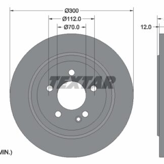 FREN DISKI ARKA W447 14-