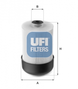 YAKIT FİLTRESİ MAZOT FİLTRESİ (ELEMAN) 1.6-2.3 dCi/622 MASTER III/TRAFIC III/NAVARA D23/MB 447 09-
