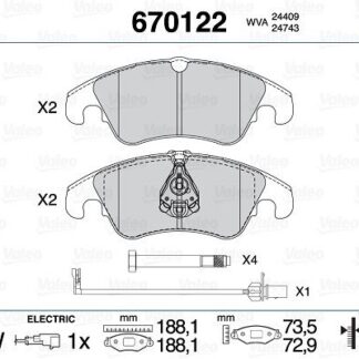 FREN BALATASI ON A4-A5-A6-A7-Q5 08-