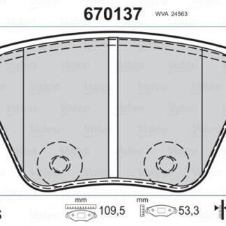 FREN BALATASI ARKA CADDY-GOLF6-JETTA-A3 10-