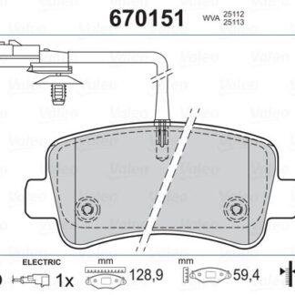 FREN BALATASI ARKA DISK TEK TEKER MASTER-III/MOVANO B/NV400 09-