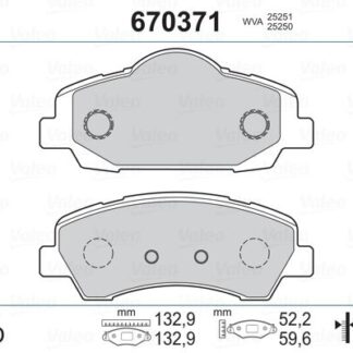 FREN BALATASI ON B.M 301/308 (T9) / C-ELYSEE / C4 CACTUS 2012-