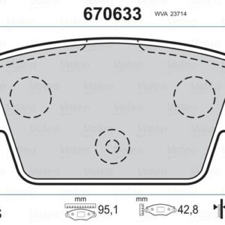 FREN BALATASI ARKA DISK FISSIZ LINEA STILO 07-14