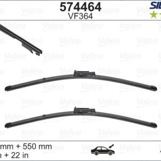 VALEO SILENCIO X TRM FLAT BLADE VM364 (X2) / (550+550 MM) AUDI A6 (04 11)
