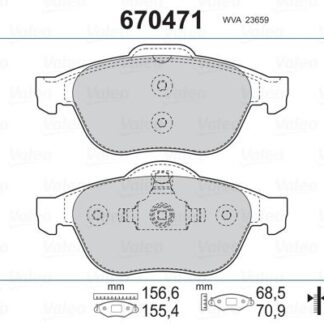 ON FREN BALATASI LAGUNA II 1,6 16V 1,8 16V 1,9 3,0 V6 MEGANE II 05- 1,6 16V 1,5 2,0 1,9