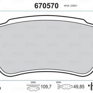 ARKA FREN BALATASI (DISKLI FREN) BOXER II JUMPER II DUCATO II 1800KG (16 JANT) 02> (03 06)