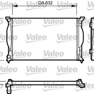 MOTOR RADYATORU ( 632×415X34 ) MANUEL A4 3,0 / Q 00>09 EXEO 09>14