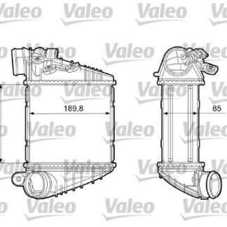 TURBO RADYATORU INTERCOOLER GOLF IV BORA A3 OCTAVIA TOLEDO LEON 1,9 TDI 98>06