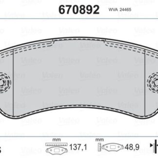 FREN BALATASI ARKA DUCATO III / BOXER III / JUMPER III 06–