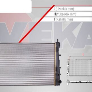 SU RADYATORU MEKANIK FIAT LINEA (323) 1.3 MTJ 90 HP M-T 2007-