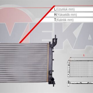 SU RADYATORU MEKANIK FIAT LINEA (323) 1.4 77 HP M-T 2007-
