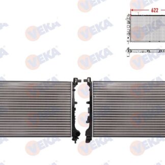 SU RADYATORU MEKANIK FIAT EGEA 1.3 MJT M-T AC+/- 2015-