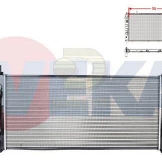 SU RADYATORU MEKANIK FIAT DUCATO III (250) 2.3 MTJ M-T 2006-2014 (INTERCOOLER BAGLANTISI INCE)