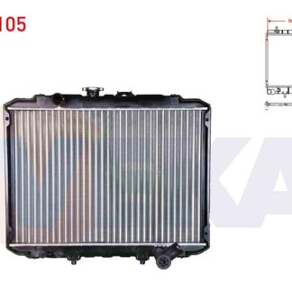 SU RADYATORU MEKANIK HYUNDAI H100 2.5 D M-T 1993-2004