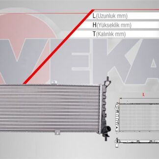 SU RADYATORU MEKANIK OPEL CORSA B 1.5 D M-T 1993-2000