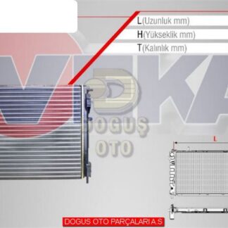 SU RADYATORU MEKANIK RENAULT CLIO SYMBOL 1.5 DCI M-T 1998-2005