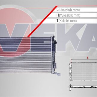 SU RADYATORU MEKANIK DACIA DUSTER 1.5 DCI (K9K 892-894-896-898) 4×4 M-T AC+ 110 HP 2010-
