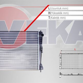 SU RADYATORU MEKANIK RENAULT CLIO III (BR0/1,CR0/1) 1.5 DCI A-T/M-T 2005-2012