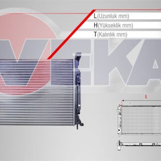 SU RADYATORU MEKANIK RENAULT KANGOO (KW0/1) 1.5 DCI 6 VITES M-T AC+ 2008-
