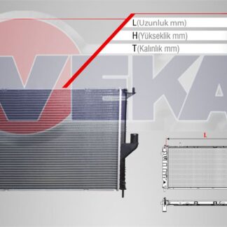 SU RADYATORU MEKANIK DACIA LOGAN (LS) 1.5 DCI M-T 2004-2012