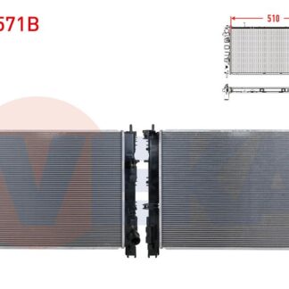 SU RADYATÖRÜ LOGAN MCV SANDERO II DUSTER 18> LODGY 1.5 DCI