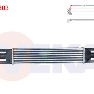 TURBO RADYATORU (INTERCOOLER) FIAT LINEA (323) 1.3 MJT 2007-