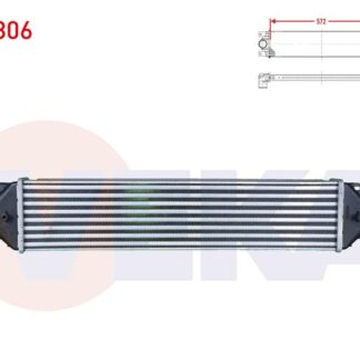 TURBO RADYATORU (INTERCOOLER) FIAT DOBLO (152,263) 1.3 MJT 2010-