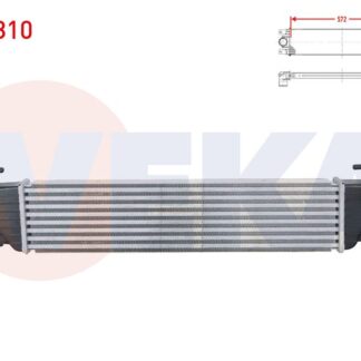 TURBO RADYATORU (INTERCOOLER) FIAT EGEA 1.3 MJT 2015-