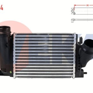 TURBO RADYATORU (INTERCOOLER) NISSAN QASHQAI (J11) 1.6 DCI 2014-