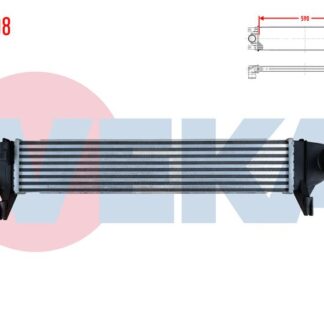 TURBO RADYATORU (INTERCOOLER) DACIA LOGAN (LS) 1.5 DCI 2004-2012
