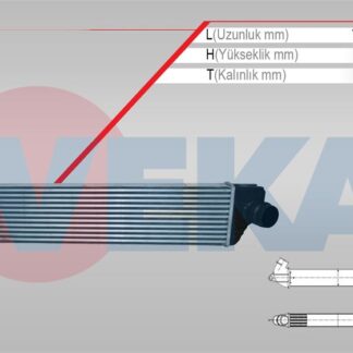 TURBO RADYATÖRÜ MASTER III 10> 2.3 CDTI / MOVANO B 10> / NV400 10>