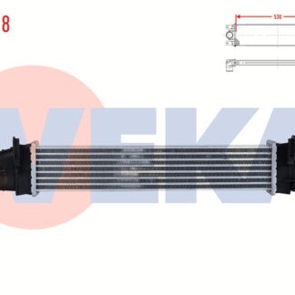 TURBO RADYATORU (INTERCOOLER) DACIA LOGAN (LS) 1.5 DCI 2006-2008