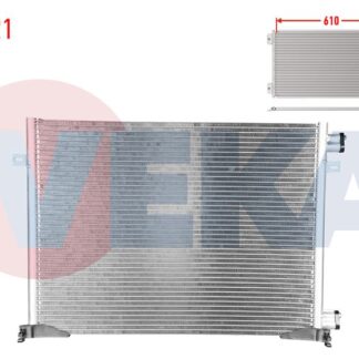 KLIMA RADYATORU RENAULT TRAFIC II (FL) 2.0 DCI (DELIK CAPI 15,5 MM) 2006-2014