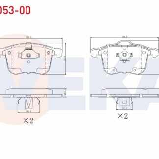 FREN BALATASIÖN VECTRA C 02> 2.8 V6 3.0 CDTI SIGNUM 02> / 9-3 02>