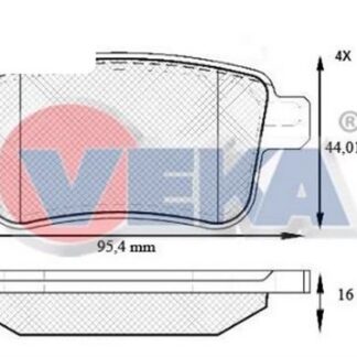 FREN BALATASIARKA KANGOO III 08> / CITAN 12>