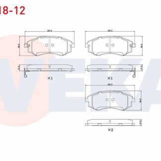 FREN BALATASIÖN COUPE 96> SONATA ELANTRA 00> LANTRA 95> LANTRA 90> MATRIX 01> / MAGENTIS 01>