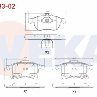 FREN BALATASIÖN ASTRA G 1.8 2.0 98>04 ZAFIRA A 99>
