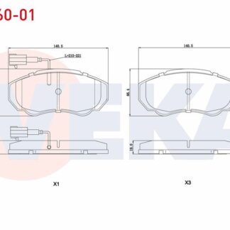 FREN BALATASIÖN FİŞLİ DUCATO 02> / BOXER 02> / JUMPER 02> 1500 KG