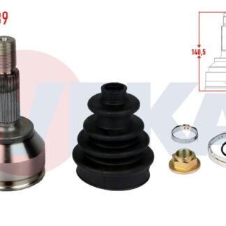 AKS KAFASI SOL-SAG ON DIS FORD FIESTA V 1.4 TDCI 25×20×53 UZUNLUK 141 MM 2001-2008