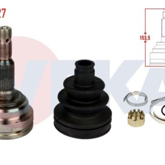 AKS KAFASI ÖN SAĞ SOL ASTRA G 98>05 1.6 16V UZUNLUK 153.5MM 33×22×52