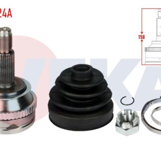 AKS KAFASI SOL-SAG ON DIS RENAULT MASTER II (FD) 2.5 D S8U ABSLI 51 DIS 28×27×67,1 UZUNLUK 158 MM 1998-2010