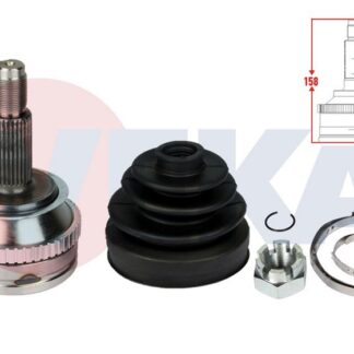 AKS KAFASI SOL-SAG ON DIS RENAULT MASTER II (FD) 2.5 D S8U ABSLI 51 DIS 28×27×67,1 UZUNLUK 158 MM 1998-2010