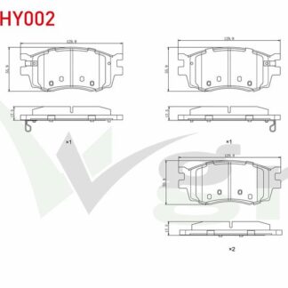 FREN BALATASIÖN HYUNDAI ACCENT ERA 07>11 i20 09> / RIO II 05>