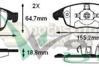 FREN BALATASIÖN P5008 09> PARTNER 08> PARTNER TEPEE 08> / C4 PICASSO 06> C4 10> DS4 11> DS5 11> BERLİNGO 08>