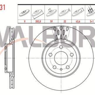 FREN DİSKÖN EGEA 16> DOBLO 10> PRACTICO 10> / 147 00> 156 97> 164 SPIDER 95> / COMBO 12>